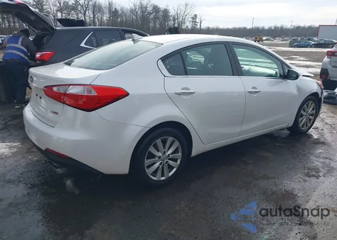 2014 Kia Forte Ex from USA, damaged, VIN KNAFX4A88E5120489